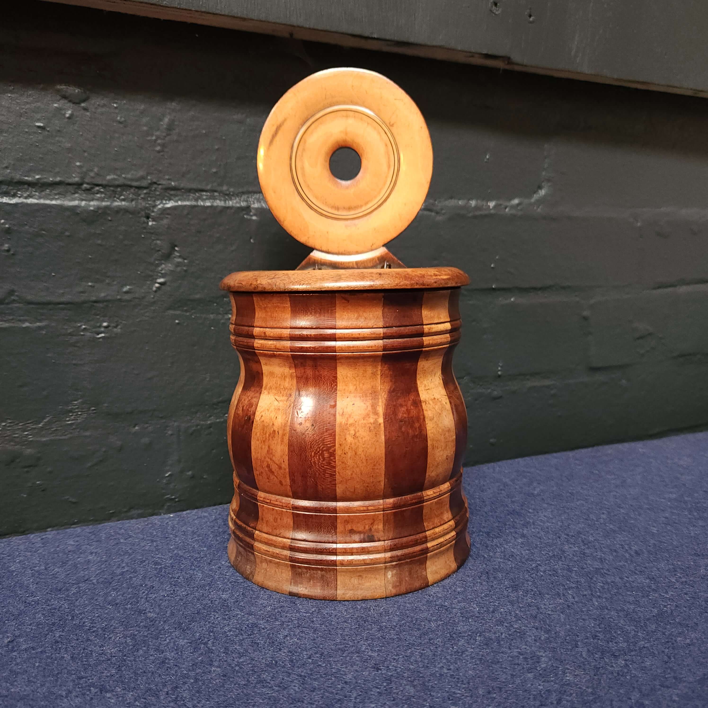 19th century
                Scottish Treen Salt Box