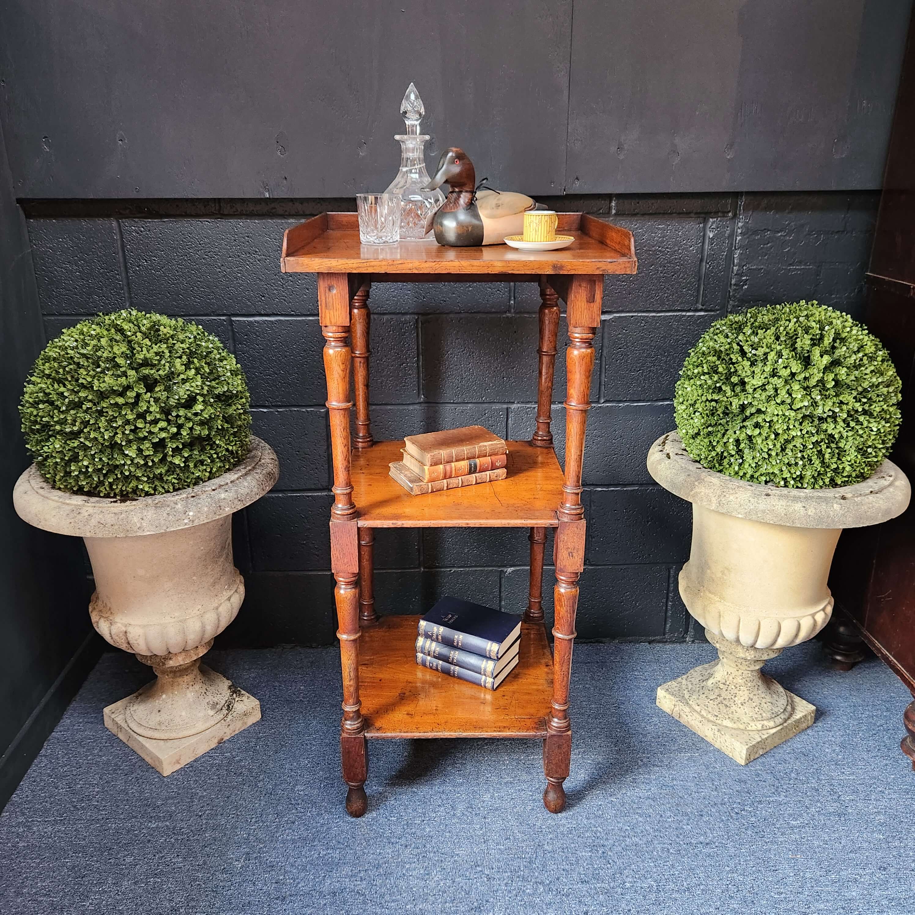 19thC Oak What Not