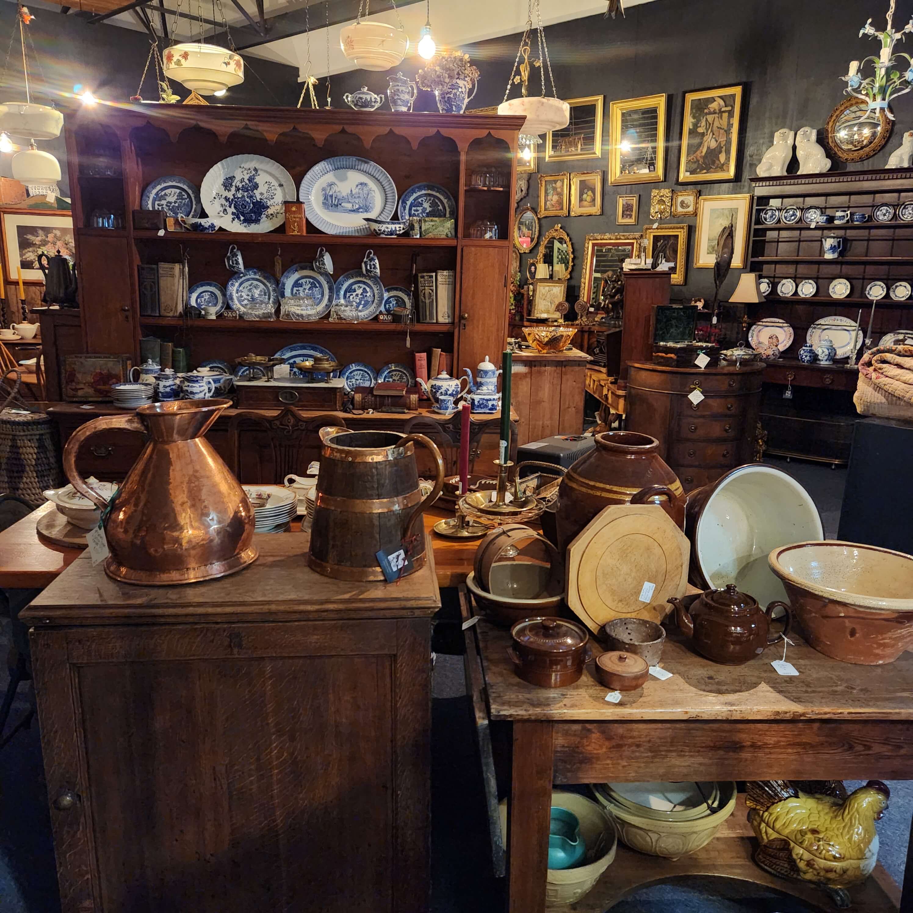 View of
                Georgian Pine Dresser