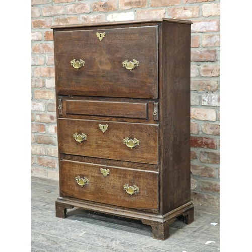 Georgian Oak Bureau
